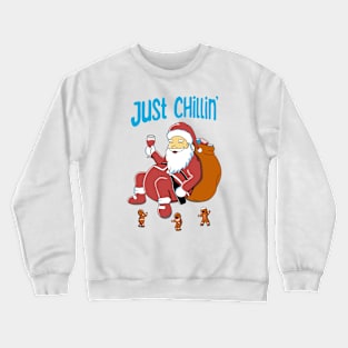 Chillin Santa Crewneck Sweatshirt